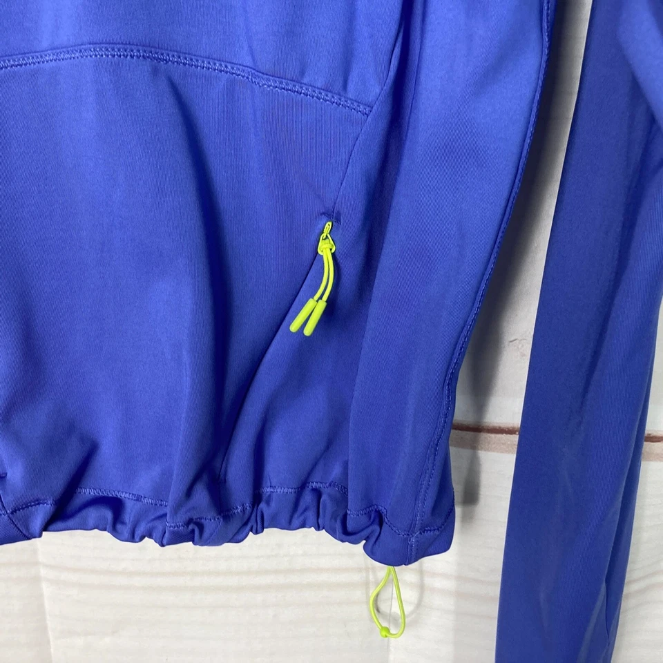 Capa 8 Top Mujer XS Púrpura 1/4 Cremallera Pullover Bolsillo Corto Manga Larga Secado Rápido Foto 4 de 4