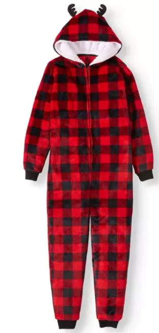 Matching Red Buffalo Plaid Family Christmas Pajamas