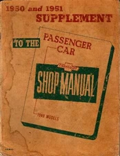 1950 1951 Chevrolet Shop Service Repair Manual Engine Drivetrain Electrical OEM