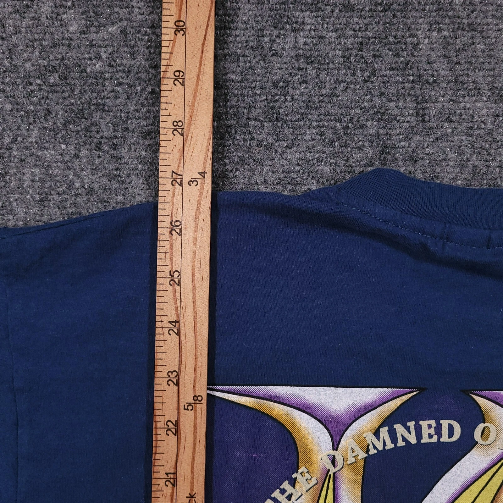 Megadeth T-Shirt Men's Large Single Stitch 2 Sided Modern Boot