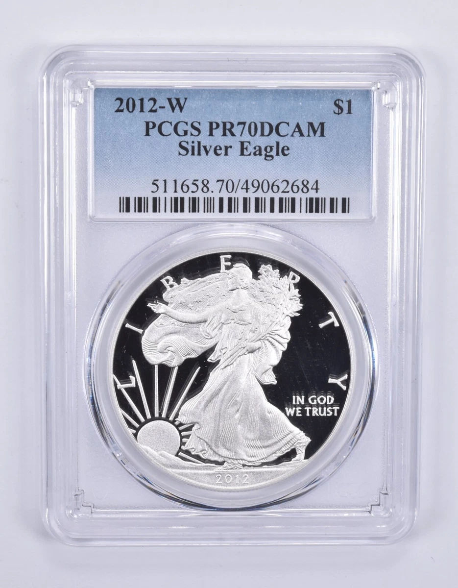 American Eagle PCGS 2012 Silver Bullion Coins for sale | eBay