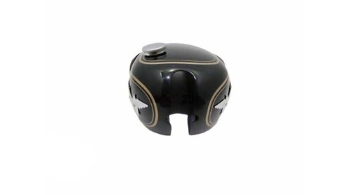 Réservoir D'essence Noir En ABS Pour Pit Bike XR50/CRF50 Et Clones (SR70, SR110, SR125...) - Inclus Bouchon