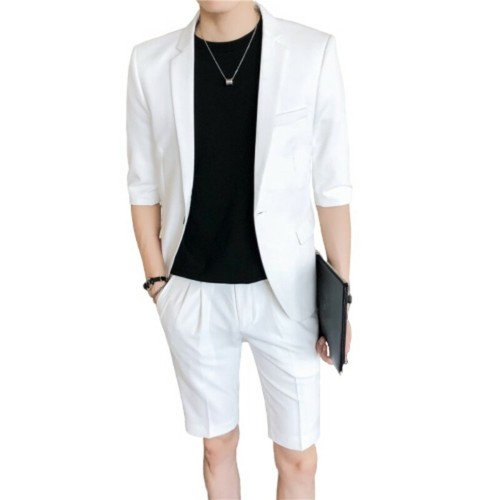 Chaqueta Blazer traje de verano de hombre 2PCS de Superdry de media manga  Slim Fit Fiesta Boda L | eBay