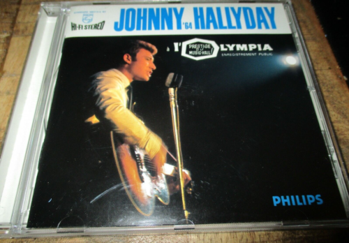 Johnny - Collector, boitier cristal-Olympia 64-Jamais tourné-Mercury 2004 - Photo 1/4