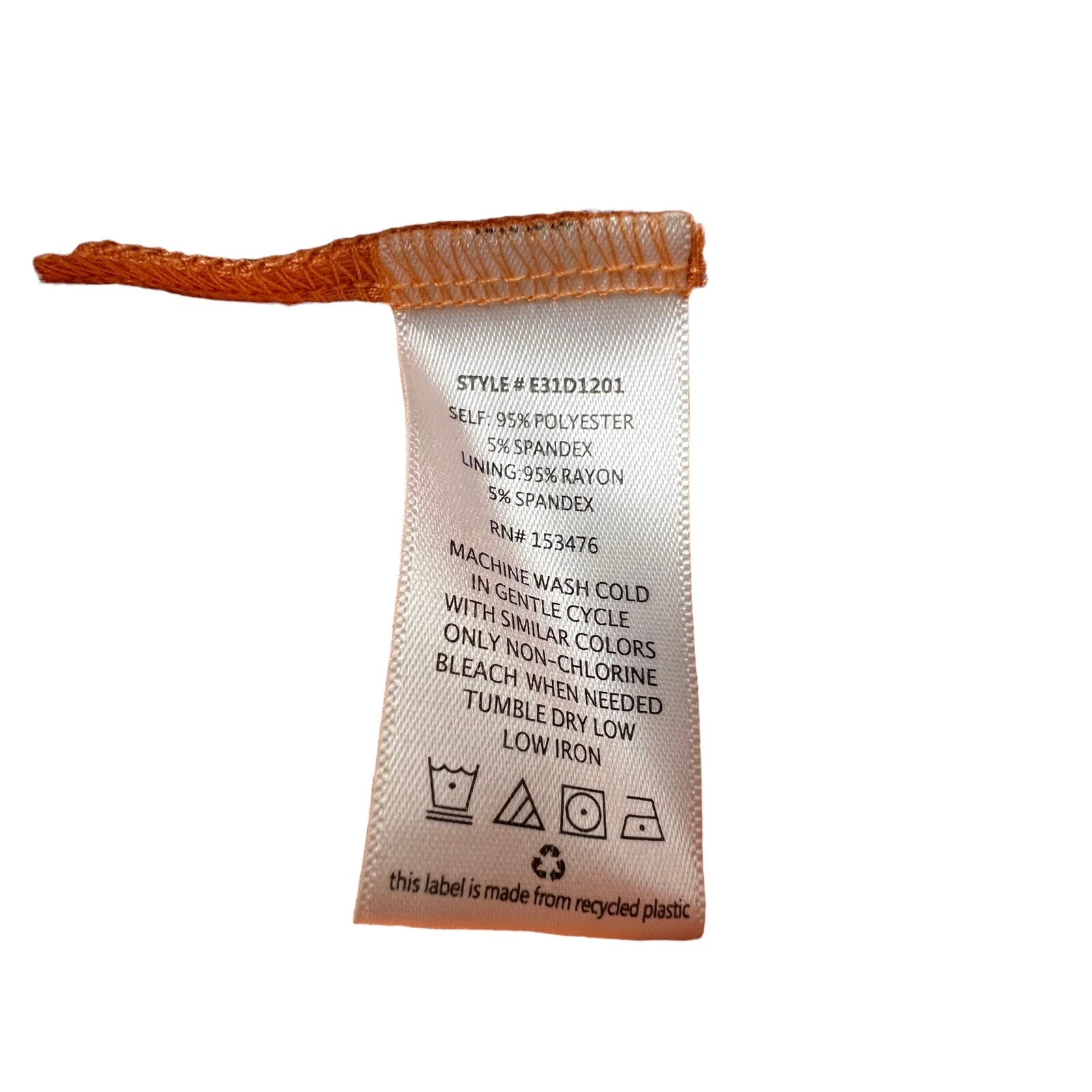 VETEMENTS Abito donna Evereve arancione piccolo rouched midi senza maniche maglia cappuccio spalline