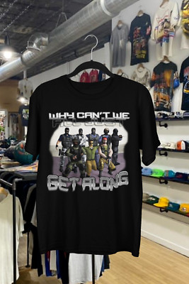 Vintage Counter-Strike Bootleg T-Shirt - CS 1.6 CSGO Gaming Tee - T and CT Side