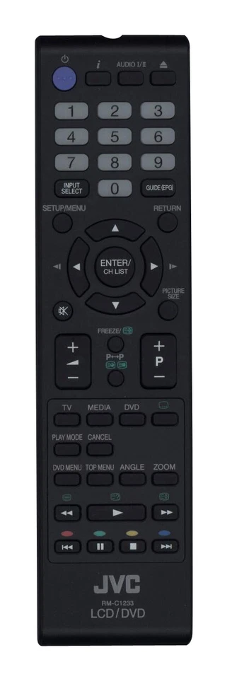 JVC Original Fernbedienung passend für Orion TV22LB825DVD, TV22LW825DVD Fernseher