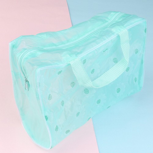 Clear Transparent Plastic PVC Travel Makeup Bag Cosmetic Toiletry Zip Pouch~HO - Picture 14 of 17