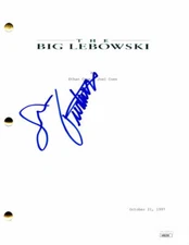John Turturro Signed Autograph The Big Lebowski Full Movie Script  Jesus JSA COA