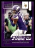2022 Panini Prestige #TS-5 Justin Jefferson Time Stamped Card Minnesota Vikings