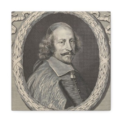Robert Nanteuil - Cardinal Jules Mazarin - 1661 - Canvas Wall Art