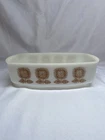 Vintage Federal "Sunflower" Heat Proof Casserole Dish 10” x 5” x 2 1/2”