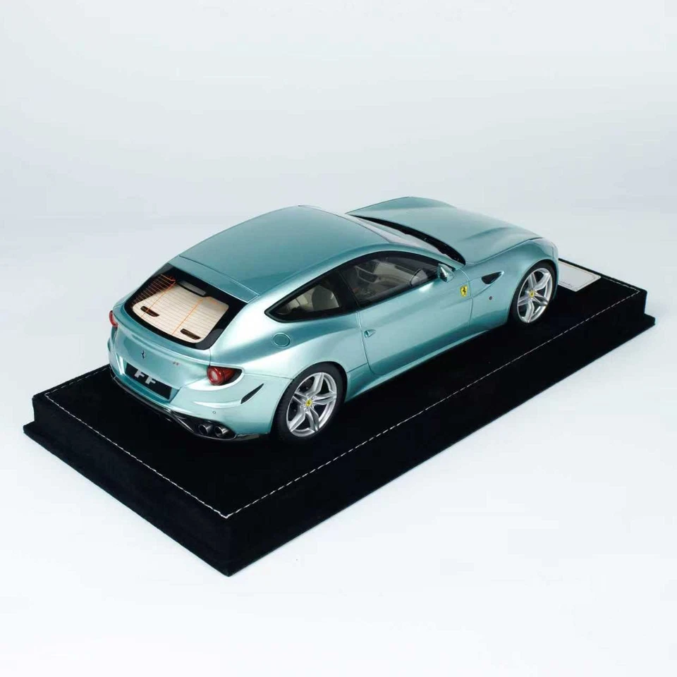 1/18 Henson & Heaven HH Model Ferrari FF Light Metallic Blue - Image 3 of 4