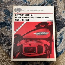 SEALED Vtg Harley Davidson 1978 1/2-1984 FL/F...
