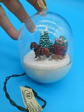 Hallmark Keepsake Ornament Magic Light and Motion "The Joy is in Remembering"