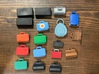 Vintage playmobil lot of suitcases, treasure chest, bags purse, medical hospital
