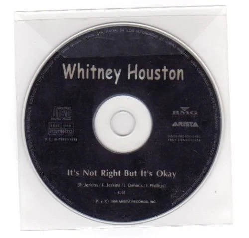 Whitney Houston – It's Not Right But It's Okay (CD, BMG 74321646212 )