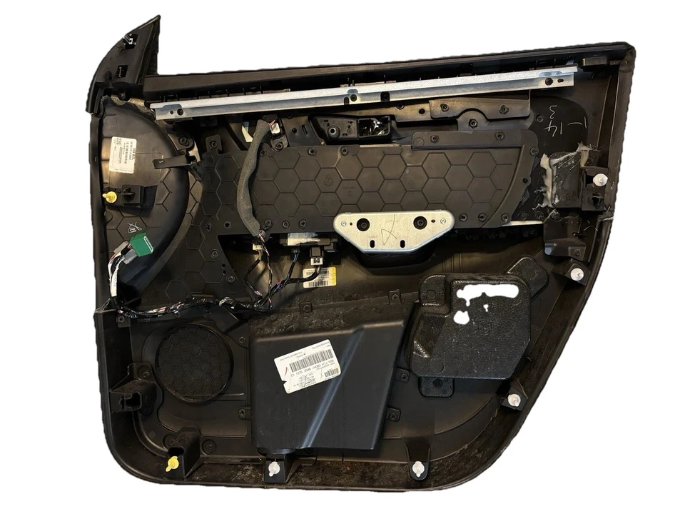 GMC Acadia 2013 conductor puerta delantera panel de moldura negro ébano OEM SLE LH limpio como nuevo Foto 2 de 4