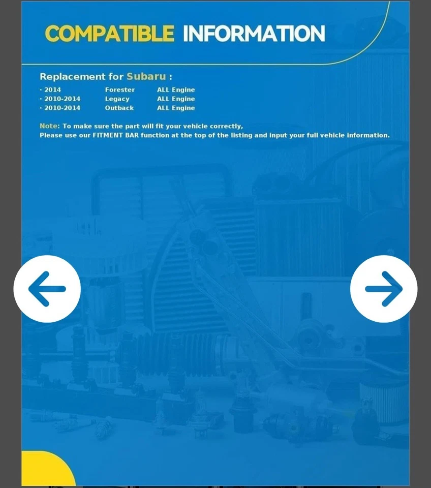 PHILTOP Front CV Axle Shaft 66-07509 Fits Subaru Outback Legacy Forester 10-2014 - Image 2 of 4