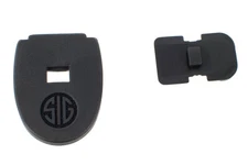 SIG P320 FLOOR PLATE, MAGAZINE, FULL SIZE/COMPACT, SNAP, BLK - KIT-MOD-MAG-FLR-