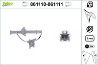 Valeo Fensterheber Hinten Rechts 861111