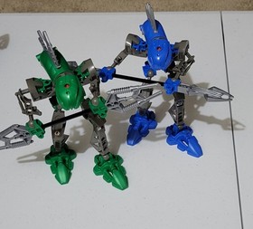 Bionicle Rahkshi Complete Set with Manuals Canisters 8587 - 8592