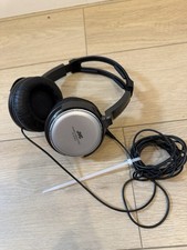 JVC HA-RX500 Over Ear Headphones Black Stereo Wired 3.5mm Closed Back Cushions