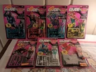 1992 G.I. Joe Ninja Force Lot MOSC Snake-Eyes Zartan Night Creeper 7 Figures