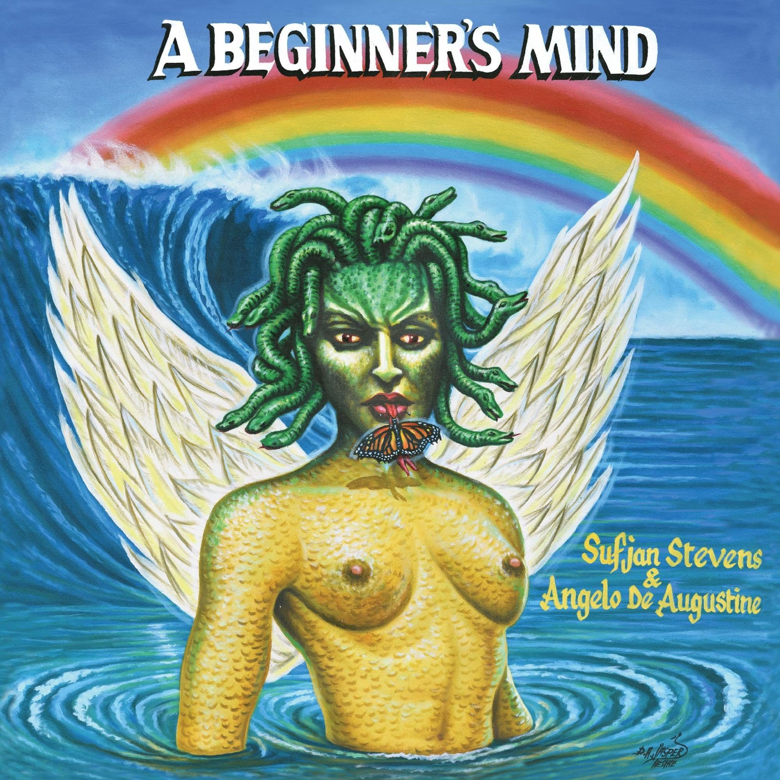 Sufjan Stevens and Angelo de Augustine A Beginner's Mind LP Vinyl AKR143LP NEW