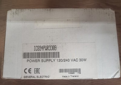 GENERAL ELECTRIC POWER SUPPLY MODULE IC694PWR330B 120/240VAC RX3i