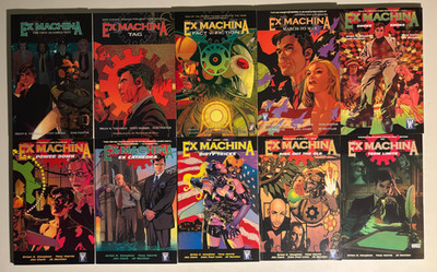 Ex Machina Vol 1-10 Complete Set TPB Wildstorm Vertigo Brian K. Vaughan