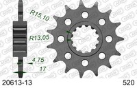 Ritzel 13-ZäHne 520-Teilung FüR Honda CBR 1000 RR Fireblade SP-1 ABS 2017-2018