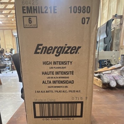 Energizer High Intensity LED Flashlight, 2 AA, Case of 6, EMHIL21E