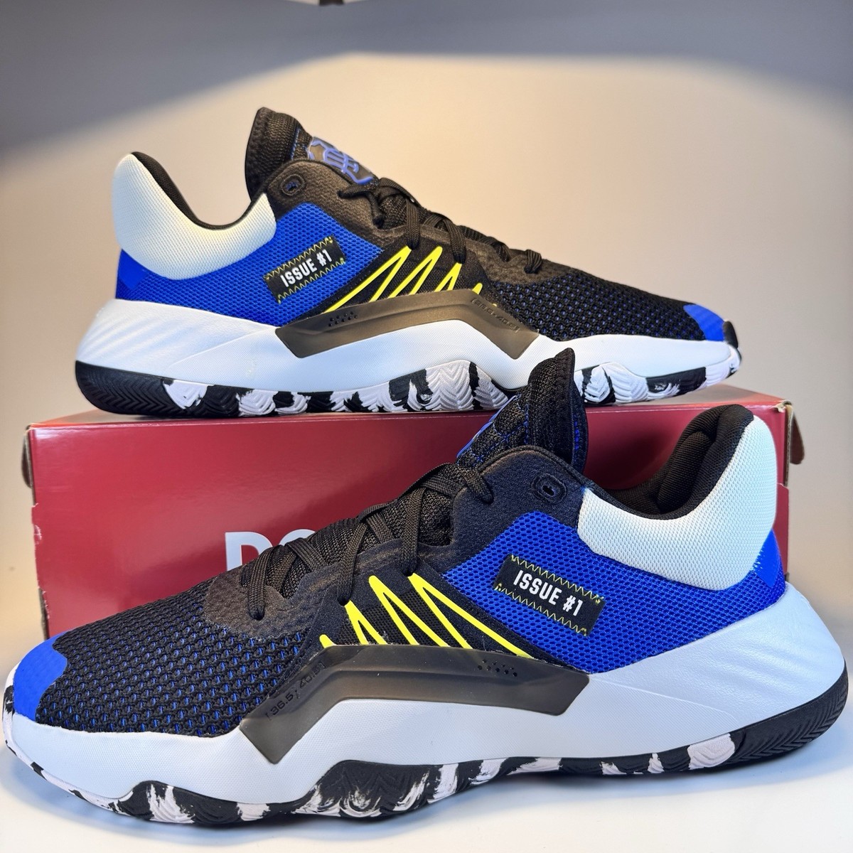 Size 12 - Adidas D.O.N. Issue #1 Glory Blue for sale online 