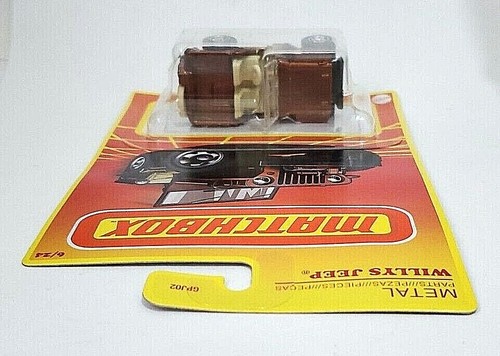 2022 Matchbox Target Retro Series WILLY'S JEEP 6/24 (Brown) - Picture 5 of 6