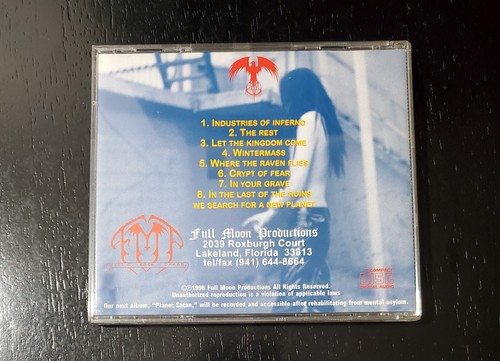 Mysticum In The Streams Of Inferno Industrial Black Metal CD 1996 First Press - Picture 2 of 11