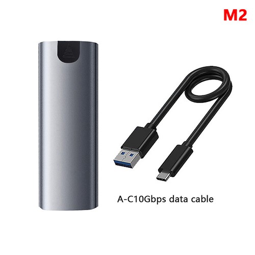 M2 NVMe SSD Case 10Gbps HDD Box NVME SSD to USB 3.1 Enclosure Type-A to Type-C - Afbeelding 14 van 15