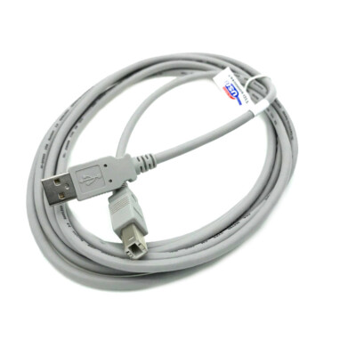 10' USB Cord WHT for EPSON PERFECTION V500 V600 V700 V30 V300 V750 V37 V100 V330