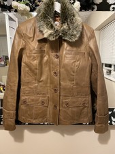 Womens Leather Jacket Size 16 Uk Essential Style