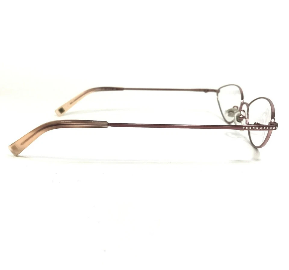 Anne Klein Eyeglasses Frames AK9082 471 Pink Round Full Rim 53-15-135 - Изображение 3 из 4