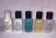 OFRA Lot Of 5-Vitamin C Cleanser, Cream,face Primer,makeup Remover + 1 Oz Each
