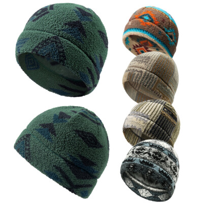 Winter Warmer Fleece Hast Ear Sport Fishing Ski Cover Hat for Cycling  Hiking Hat