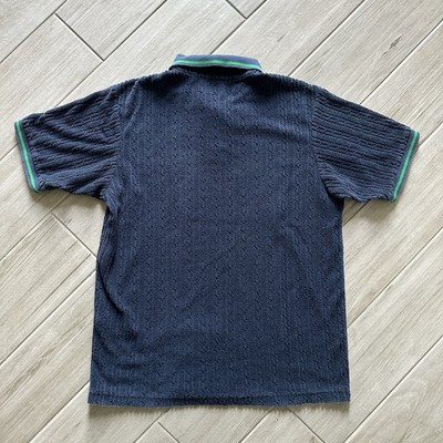 Supreme Cable Knit Terry Polo Blue Men 