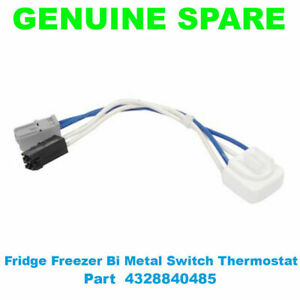 Genuine Blomberg Fridge Freezer Bi Metal Switch Thermostat 4328840485