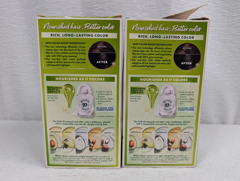 Garnier - Nutrisse Ultra Crème - Color de cabello permanente negro #10 - Paquete de 2 Foto 3 de 4