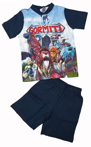 Pigiama Bimbo Corti cotone Disney Mickey Spiderman Gormiti 44 gatti 3/8 anni - Picture 4 of 11