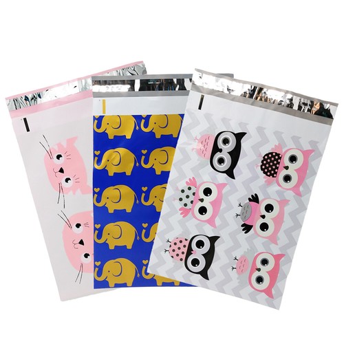 (20-200Pack) 10" x 13" Designer Prints FLAT POLY Mailers Business Ship Envelopes - Picture 8 of 354