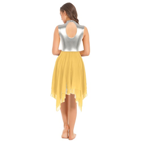 Damen Tanzkleidung Kleid modern unregelmäßig Kleid modern Lob Erwachsenenkostüm - Bild 45 von 53