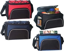 Insulated Soft Cooler Box Lunch Bag Holds 6 Cans Beach Camping Fishing Hiking