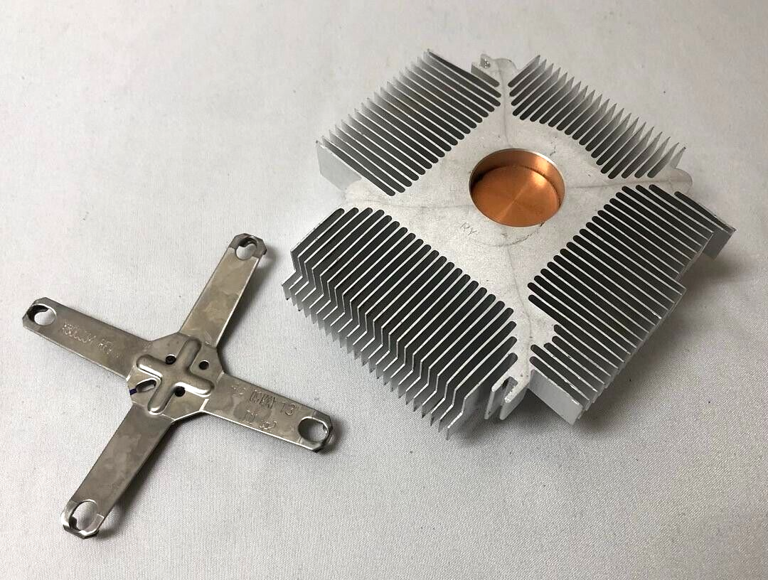 OEM Microsoft XBox 360E HEATSINK w/X Clamp Bracket Rev N 360 E